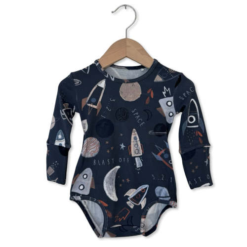 Blast Off Snuggle Bug Long Sleeve Bodysuit