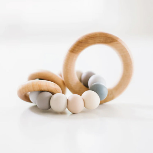 Saturn Ring Wooden Baby Teether