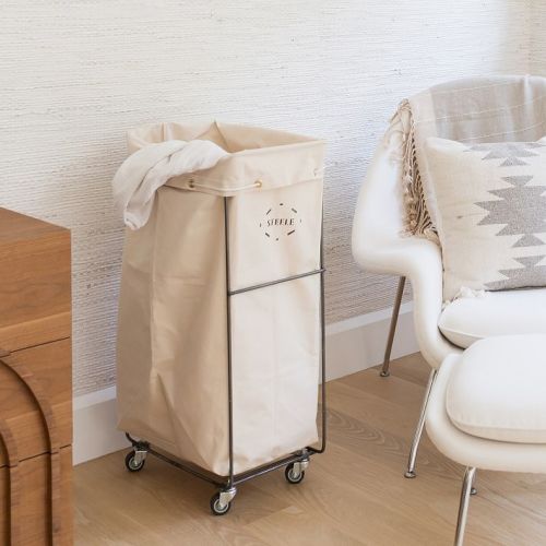 Steele Canvas Hamper on Wheels
