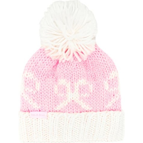 Knit Bows Bobble Hat, Small