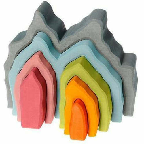 Stackable Toy - Grimm's Wooden Toy | The Natural Baby Company - The Natural Baby