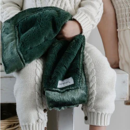 Hunter Green - MINI BLANKETS