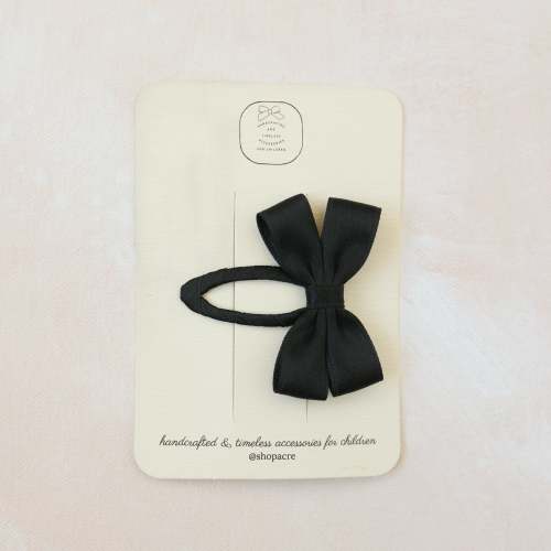 Ballerina Snap Clip // Black