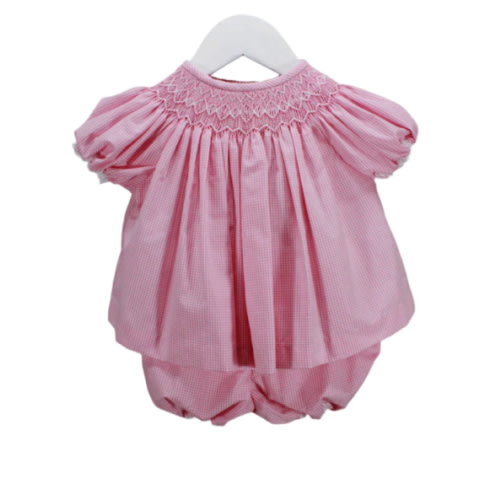 Smocked Geometric Ellie Set | Posh Tots Children's Boutique