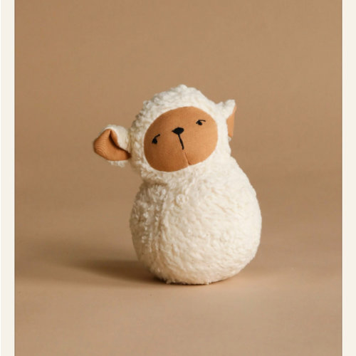 Organic Cotton Sheep Tumbler With Soft Bell Sound– Odin Parker