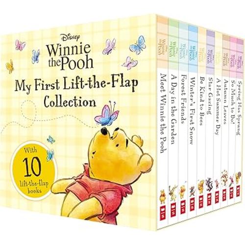 Winnie the Pooh: My First Lift-the-Flap 10-Book Collection (Disney)