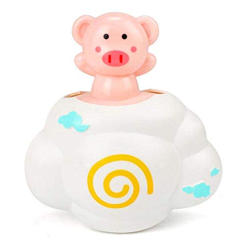 Baby Bath Toys, Children's Bath Water Toys, Baby Bath Filled Bathtub Toys, Cloud Raindrop Water Spraying Shower Tool Gift Set for Kids and Toddler