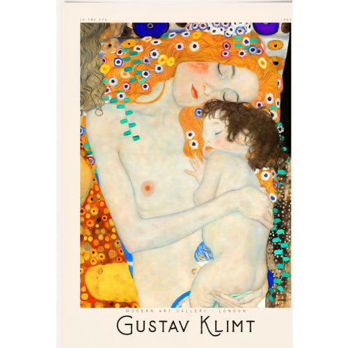 Gustav Klimt - Mother and Child