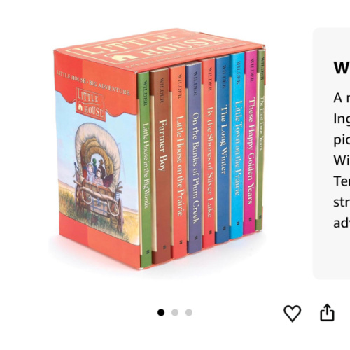 Little House Complete 9-Book Box Set: Books 1 to 9