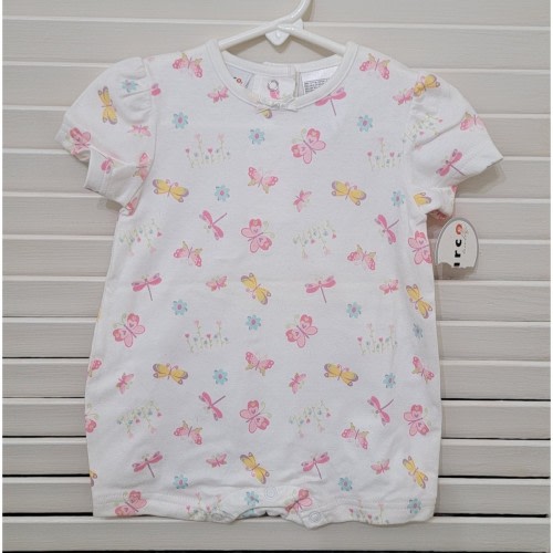 Circo Baby All over Butterfly Romper Size 6 months NWT