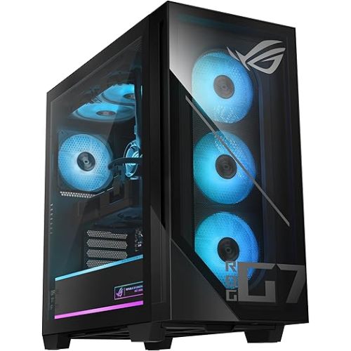 ASUS ROG G700 (2025) Gaming Desktop PC, Intel® Core™ Ultra 7 265KF Processor, NVIDIA® GeForce RTX™ 5070, 1TB M.2 NVMe™ PCIe® 4 SSD, 32GB DDR5 RAM, Windows 11 Home, G700TF-MS776