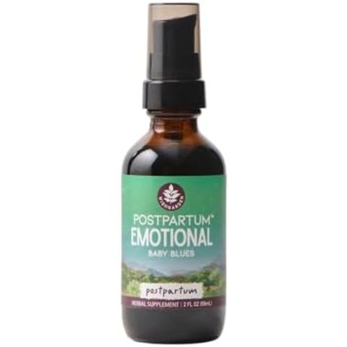 WishGarden Herbs Postpartum Emotional Baby Blues, Mood Tincture, 2oz