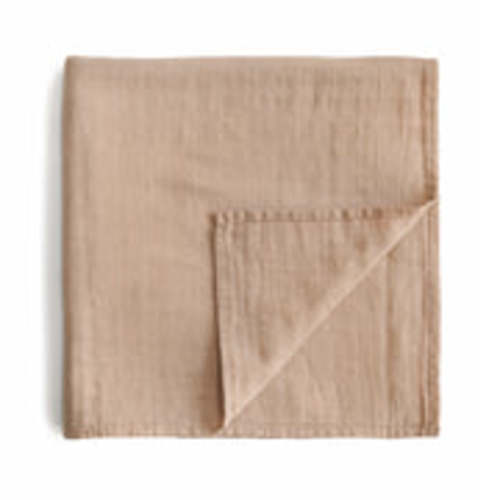 Organic Cotton Mushie Baby Muslin Swaddle Blanket