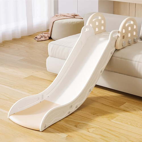 Ealing Kids Couch Slide for Bed Toddlers 1-3,Baby Climbing Bed Toys Playing Home,Easy to Assemble Store,Khaki