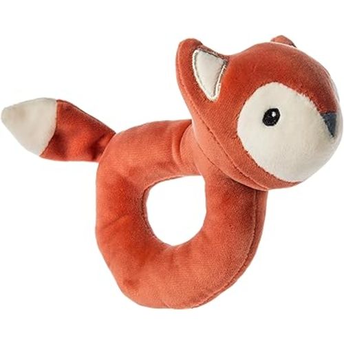 Mary Meyer Baby Rattle Leika Infant Soft Toys, 6-Inches, Little Fox