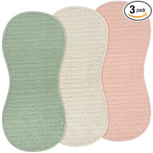 Hahafelt 3 Pcs Baby Changing Pad Liners,Fresh Style,Green