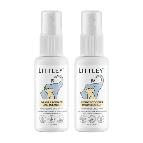Infant & Toddler Hand Cleanser - 2 Pack (4oz) – Littley USA