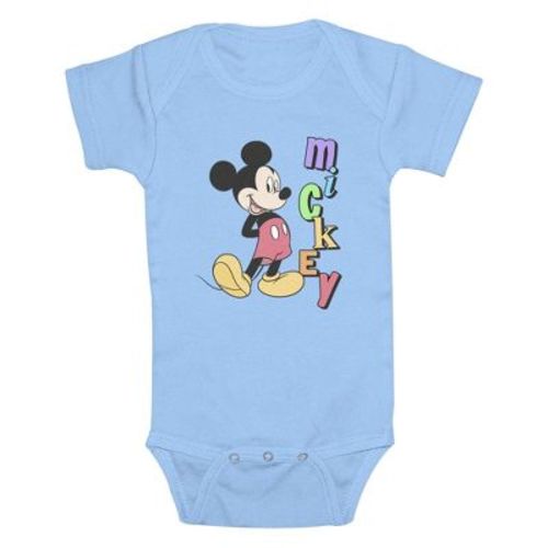 Toddler's Mickey & Friends Distressed Retro Mouse Pose