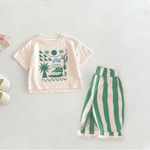 Baby Toddler Beach Pattern 2 Piece Set