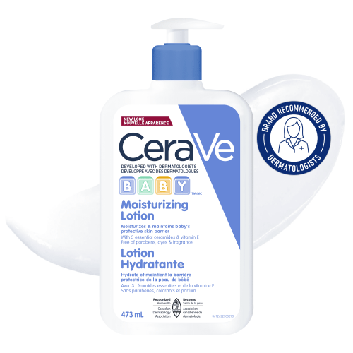 CeraVe Baby Moisturizing Lotion, Lightweight Baby Lotion with Ceramides and Vitamin E, 473mL - Walmart.ca