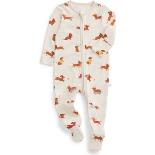 Print Two Way Zip Up Sleepsuit, 3-6M UK