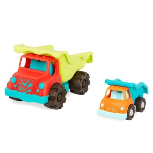 B. toys Dump Truck Duo - 20" Dump Truck & Mini Dump Truck set