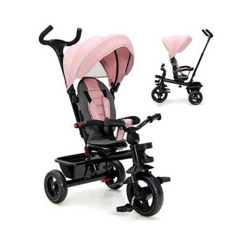Toddler 4-in-1 Tricycle Trike w/ Convertible Seat
