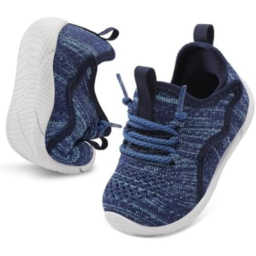 relxfeet Toddler Boys Girls Shoes Little Kids Sneakers Lightweight Breathable Slip on Walking Tennis Shoes