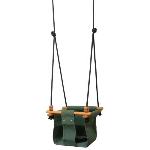 Solvej Baby & Toddler Swing | Color: Moss Green