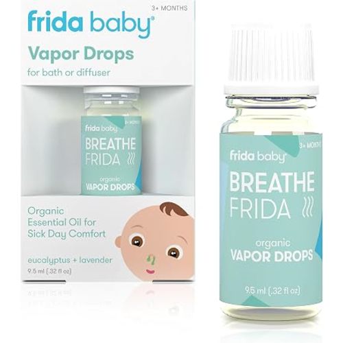 Frida Baby | Eucalyptus & Lavender Essential Oil for Bath or Diffuser| Ideal for Children and Adults| 1 pc 10ml, 10ml, 1