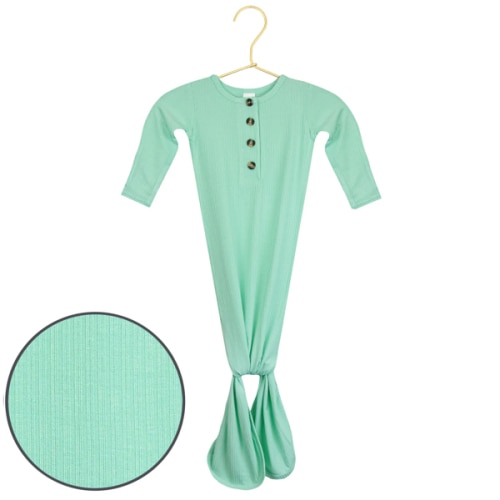 Scotty Ribbed Knotted Gown