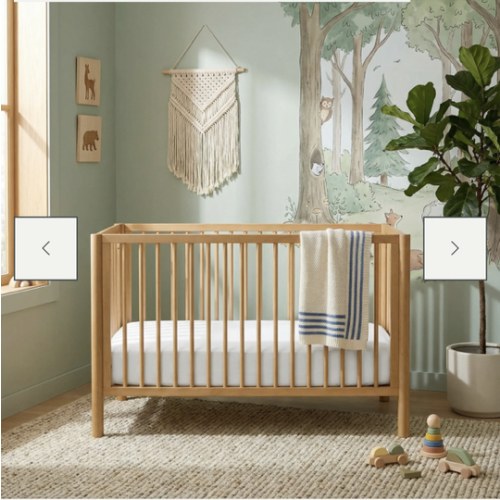 Bamboo Crib Fitted Sheet - 100% Bamboo Lyocell | ettitude