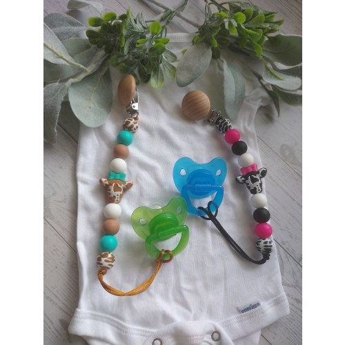 Cow Head With Bows Pacifier Clips, Paci Holder, Binky Clip, Baby Gift, Baby Shower Gift, Newborn Gift, Coming Home Gift, Western Pacifier | MakerPlace by Michaels