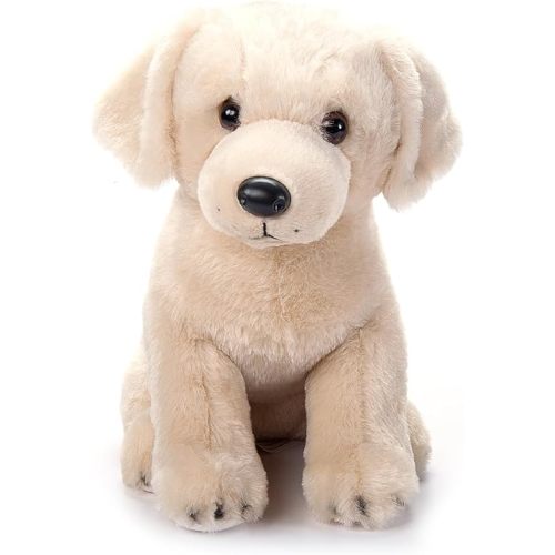 The Petting Zoo Yellow Lab Dog Stuffed Animal Plushie, Gifts for Kids, Lab Dog Plush Toy 12 inches