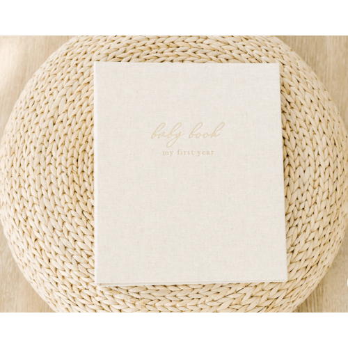 Pregnancy + Baby Keepsake Book Combo - Sand