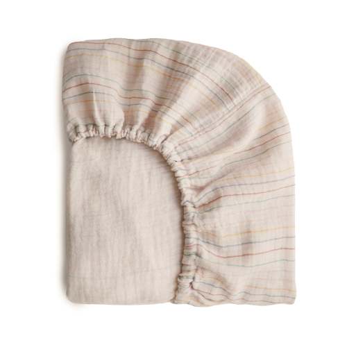 Extra Soft Muslin Crib Sheet – Finn + Emma