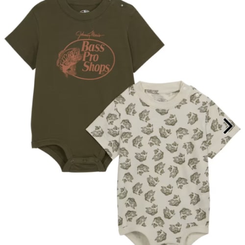 Bass Pro Shops Logo Bodysuit for Babies 2-Piece Set | Bass Pro Shops