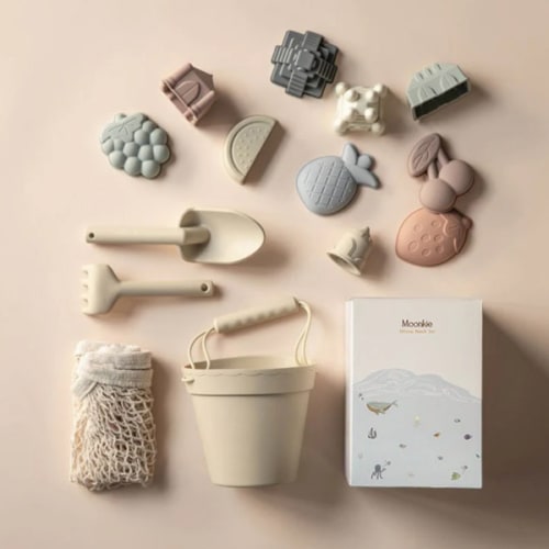 Silicone Beach Toy Set (Beige)