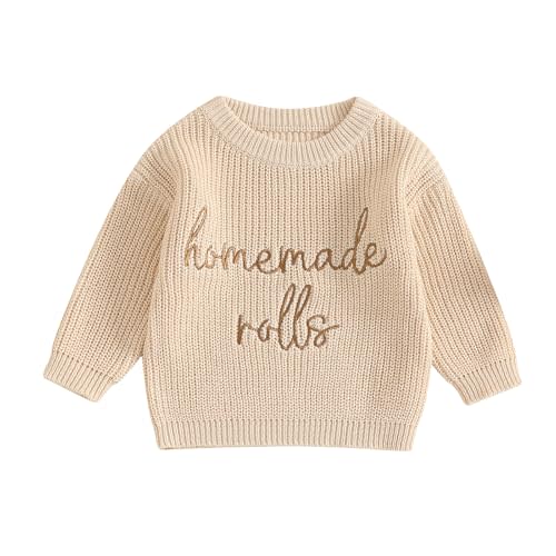 YINGISFITM Toddler Baby Girl Boy Thanksgiving Halloween Sweater Knit Outfit | Long Sleeve Thanksgiving Halloween Chunky Knit Sweaters Crewneck Sweatshirt Fall Winter Clothes