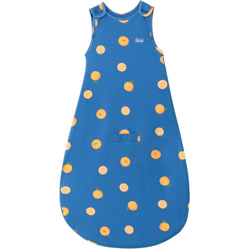 AnZai Merino Wool & Organic Cotton Sleep Sack for 2-24 Months - 2 Way Zipper Adjustable Sleeping Bag, Year Round