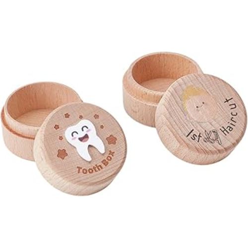 Keepsake Box for 1st Tooth and 1st Haircut