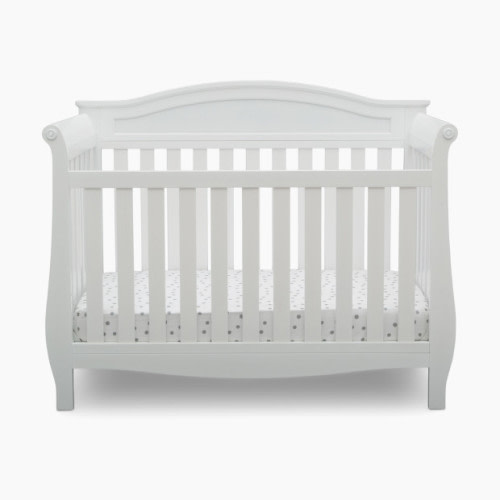 Delta Children Lancaster 4-in-1 Convertible Crib - Bianca White
