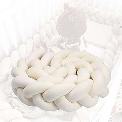 Show 3 𝗸𝗻𝗶𝘁 𝗯𝗿𝗮𝗶𝗱 (Beige,79 in)