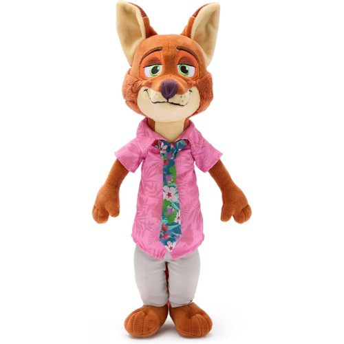 Disney Store Official Nick Wilde Plush - Zootopia 2 Toys for Girls and Boys- Cute Stuffed Animal with Detailed Plush Sculpting & Embroidered Details - Disney Plushy Toys for Kids - 17 Inches