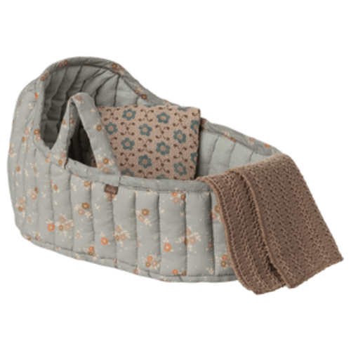 Carry cot, Large - Blue - Maileg USA