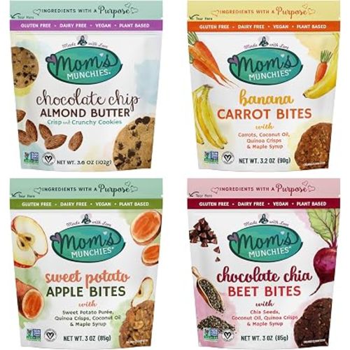 Variety Pack Mom's Munchies Bites (4 bags)