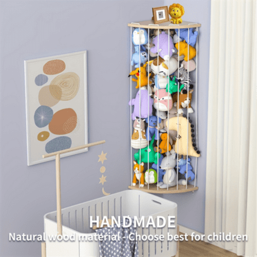 Corner Stuffed Animal Zoo, Large Stuffed Animals Storage