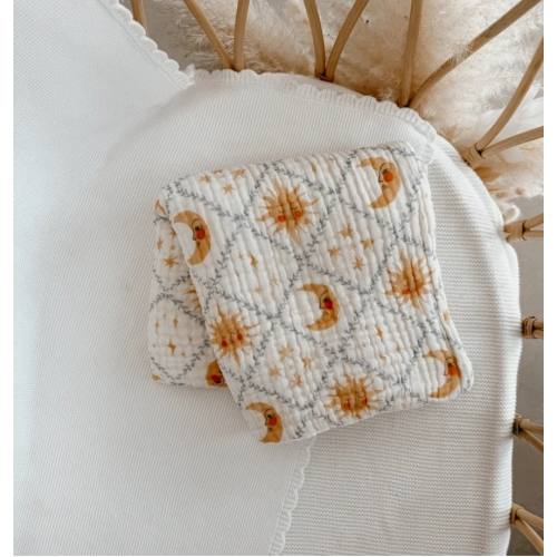 Heritage Muslin Blanket - Celestial Skies – Blossom and Pear