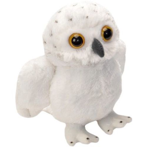 Wild Republic Snowy Owl Plush, Stuffed Animal, Plush Toy, Gifts for Kids, Hug’Ems 7 Inches