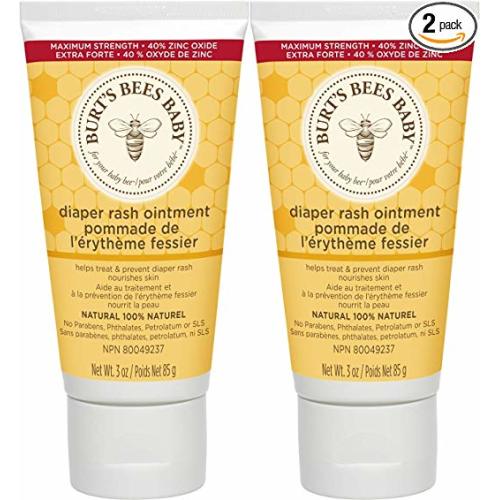 Burt's Bees Baby Diaper Rash Ointment 3 Ounce (Pack of 2)